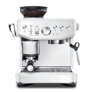 the Barista Express™ Impress Sea Salt